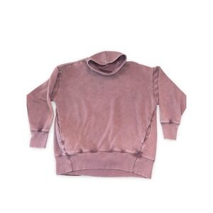 Aerie Funnel Neck Pullover Sweatshirt Tunic Top‎ with Pockets Size S